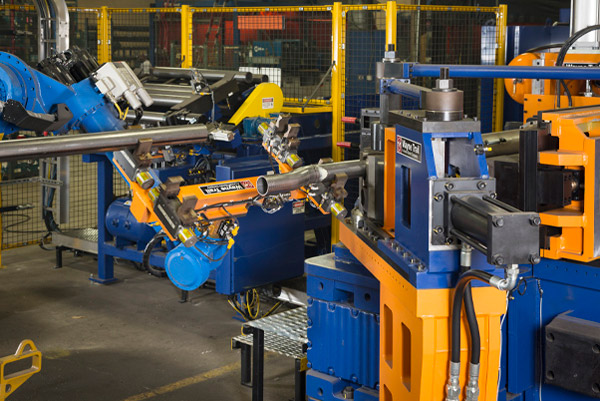 Automated metalforming system for the aerospace, defense, and space industry