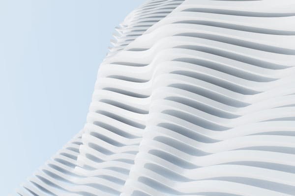 3D-printed architectural building envelopes/facades