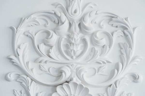 3D-printed historic details (plaster) for architectural applications