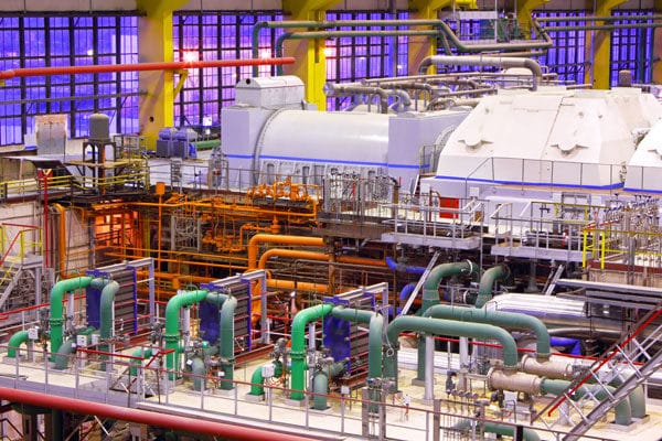 Tooling and equipment inside of a power generation facility