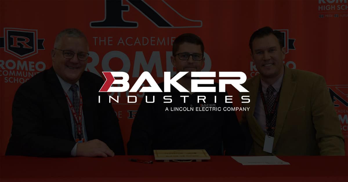Community and Industry Involvement Baker Industries