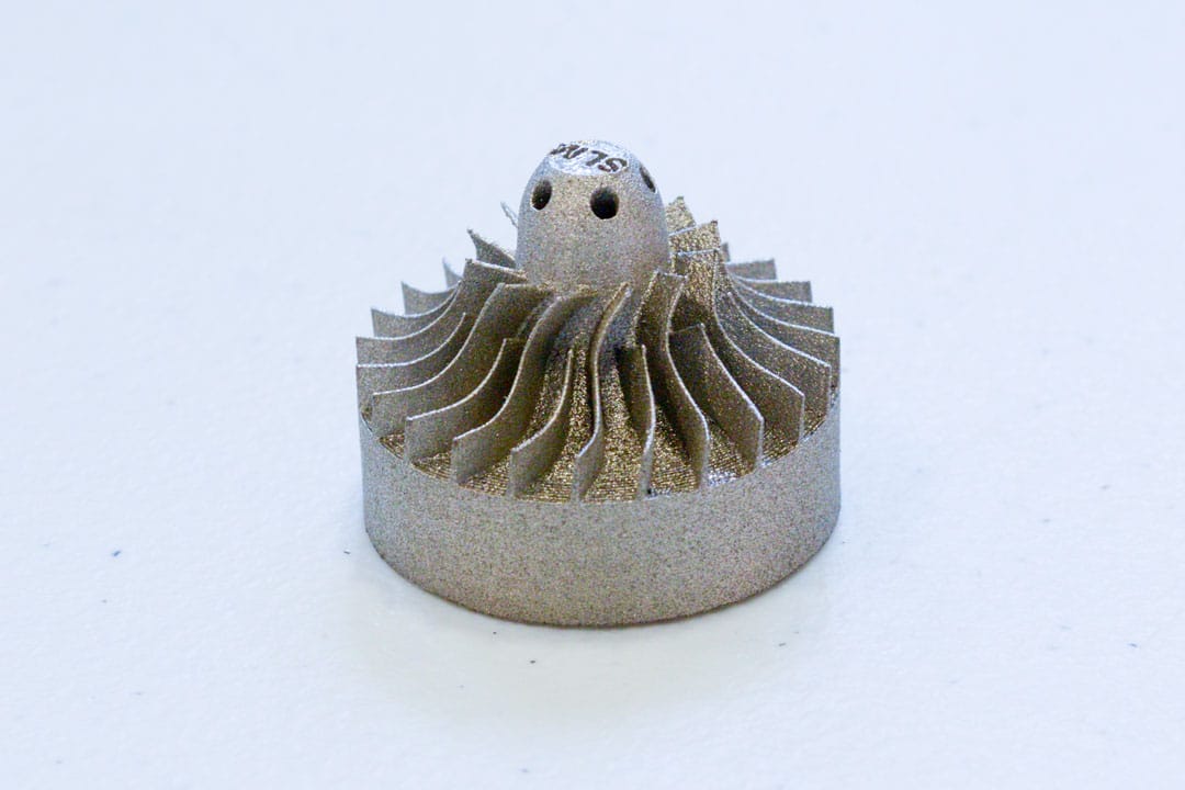 DMLS 3D-printed gear
