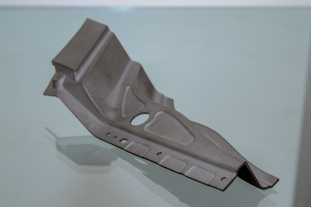 DMLS 3D-printed part