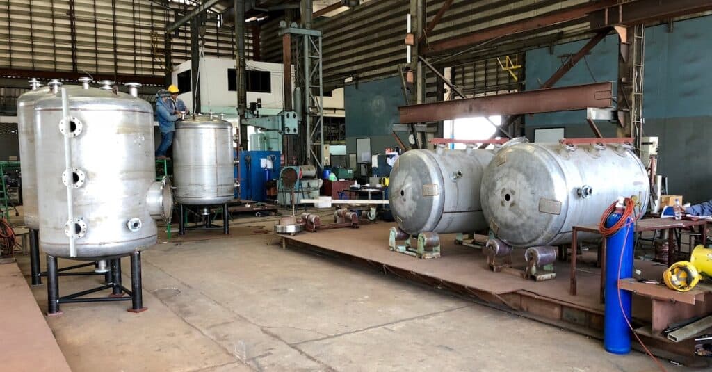 Pressure Vessel Fabrication Equipment